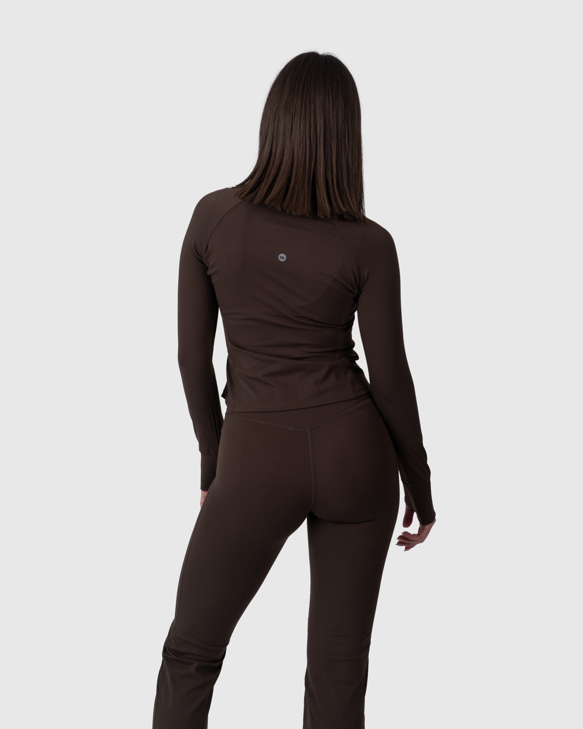 Align Soft Sculpt Jacket, боја еспресо – поглед од назад