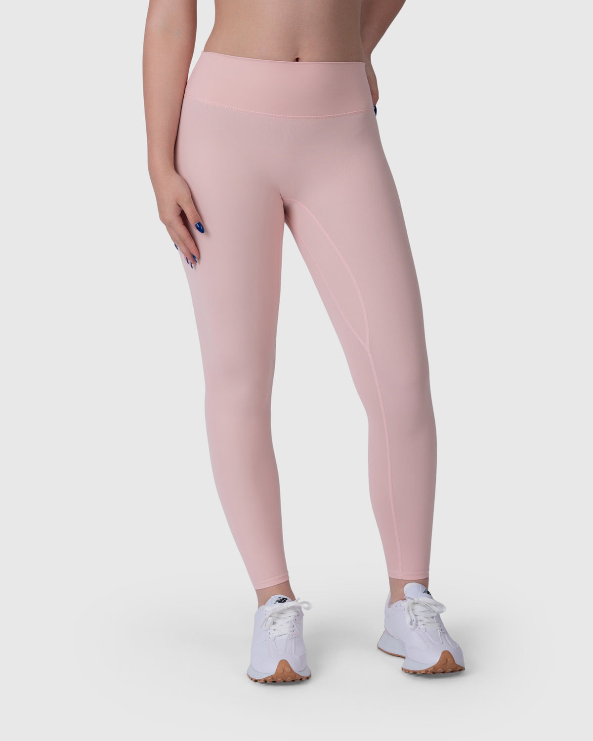 Align Soft High Waisted Leggings, пепелно розова боја – поглед од напред