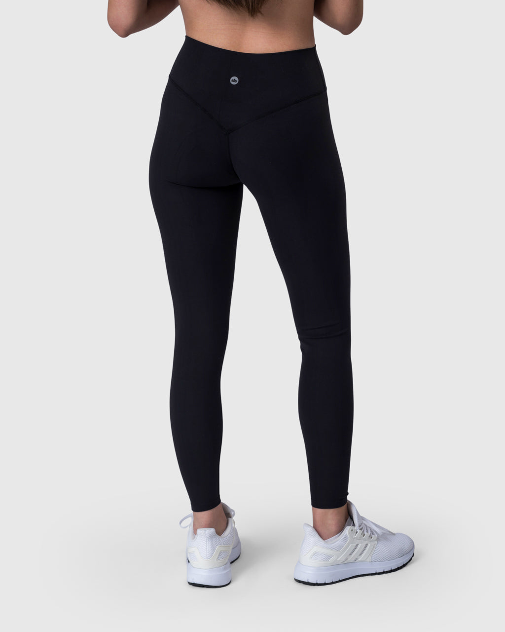 Core Leggings, црна боја – поглед од напред (друг агол)